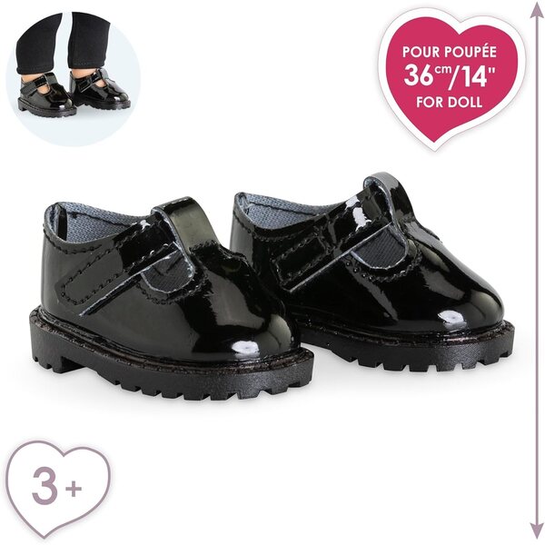 Scarpe nere per bambole Ma Corolle 36 cm, abbigliamento e accessori moda per bambini