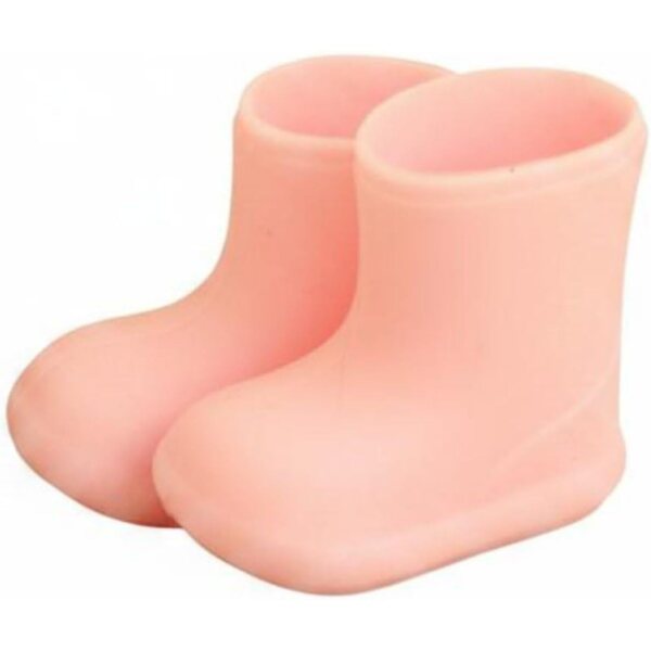 Qianly Stivali Silicone per Bambole OB11 Impermeabili Rosa, Resistenti e Realistici