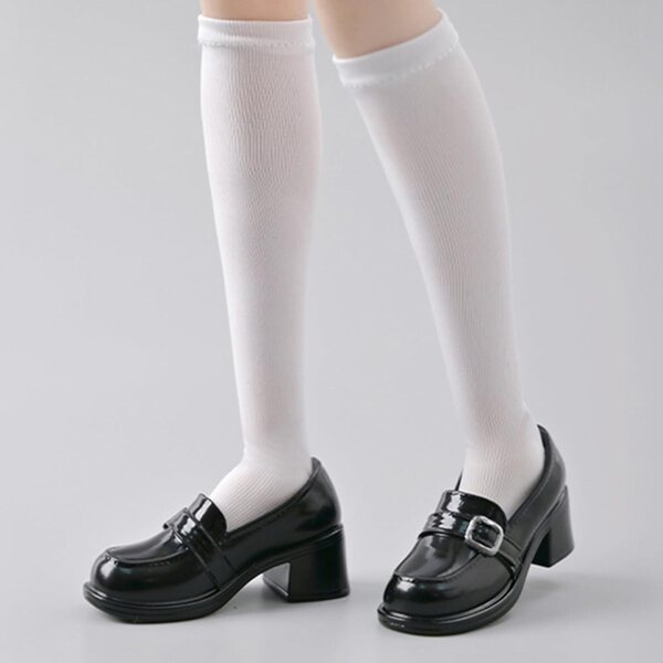 1/6 VUSLB Militärschuhe für weibliche Actionfigur, 12 Zoll, schwarzes PVC