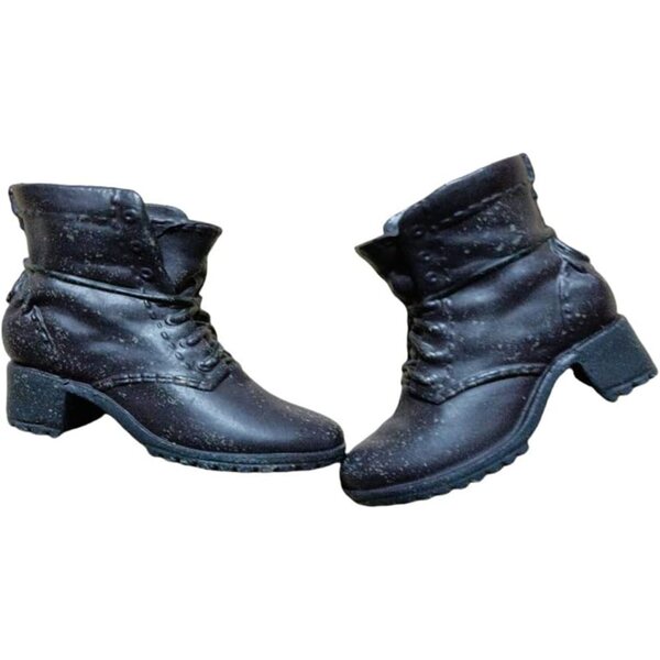 1/6 PU weibliche Militärschuhe für 12 Zoll Actionfigur VUSLB Modell