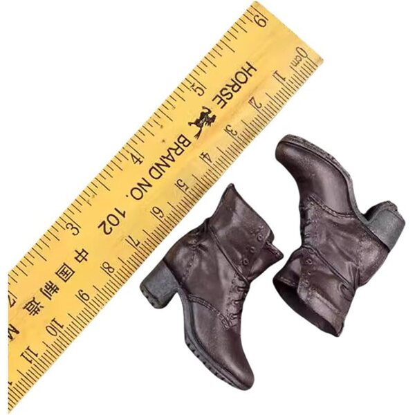 1/6 PU weibliche Militärschuhe für 12 Zoll Actionfigur VUSLB Modell