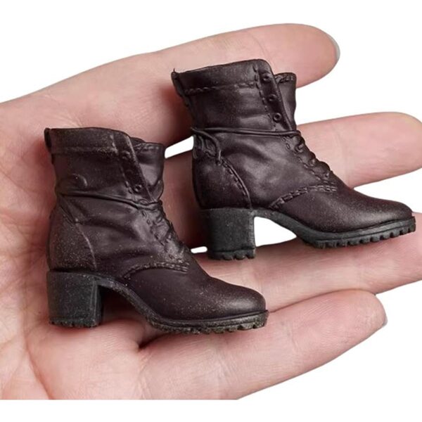 1/6 PU weibliche Militärschuhe für 12 Zoll Actionfigur VUSLB Modell