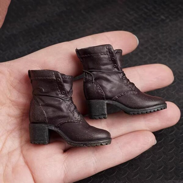 1/6 PU weibliche Militärschuhe für 12 Zoll Actionfigur VUSLB Modell