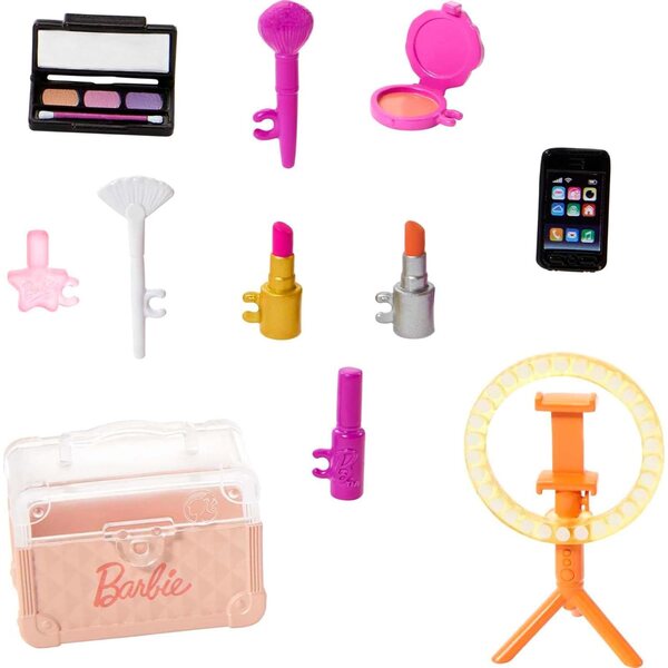 Barbie Accessori per il Trucco e Festa Unicorno - Set Giochi Creativi per Bambini