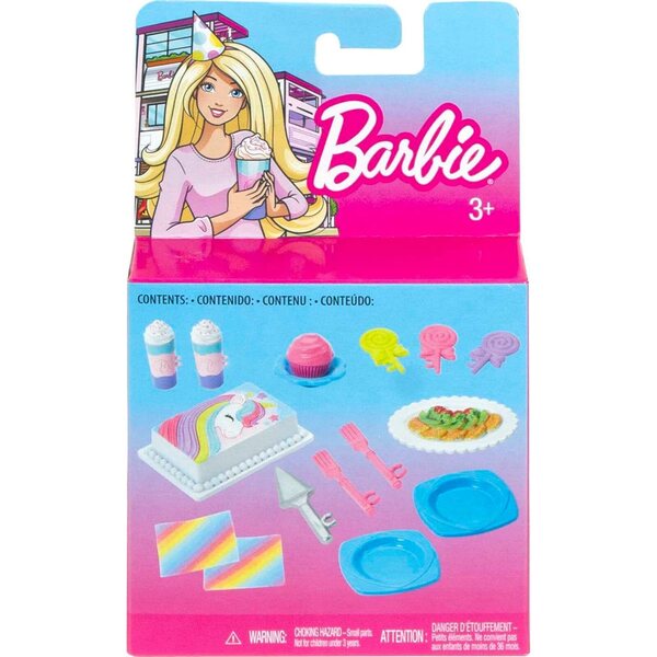 Barbie Accessori per il Trucco e Festa Unicorno - Set Giochi Creativi per Bambini