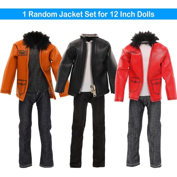 Set abbigliamento completo per bambole 12 pollici con 21 capi e accessori moda