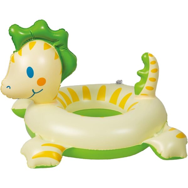 Heless Schwimmset für Dino-Puppen mit Kostüm, Hausschuhen und Schwimmweste 35-45 cm