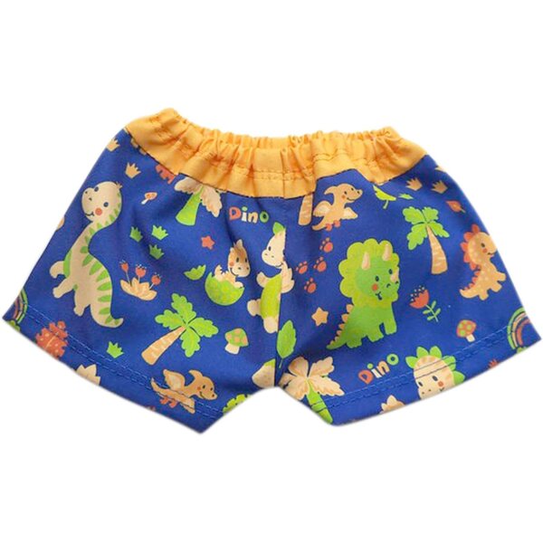 Heless Schwimmset für Dino-Puppen mit Kostüm, Hausschuhen und Schwimmweste 35-45 cm
