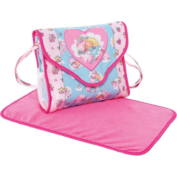 Heless Wickeltasche Einhorn Emil & Fee Emma per bambole con accessori inclusi