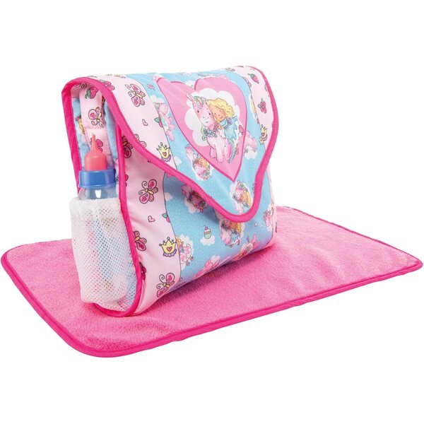 Heless Wickeltasche Einhorn Emil & Fee Emma per bambole con accessori inclusi