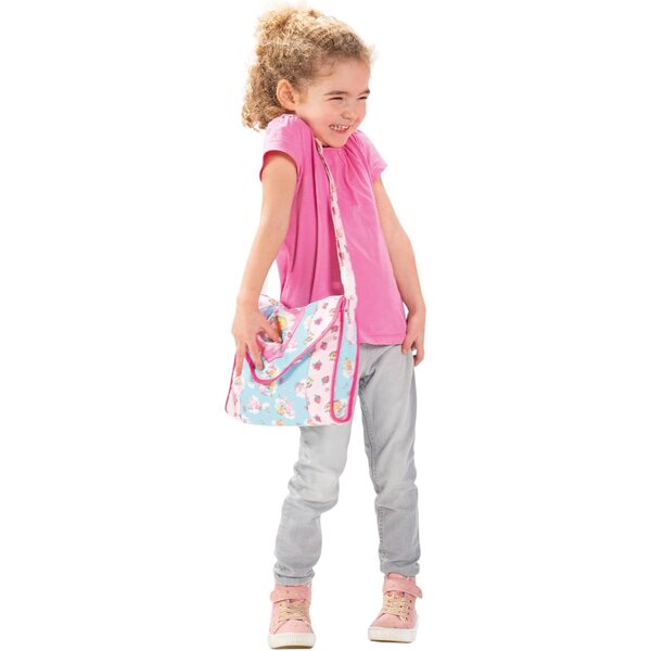Heless Wickeltasche Einhorn Emil & Fee Emma per bambole con accessori inclusi
