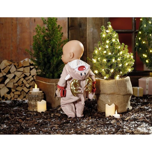 BABY born Rentier Onesie 43 cm - Costume morbido con corna e guanti inclusi