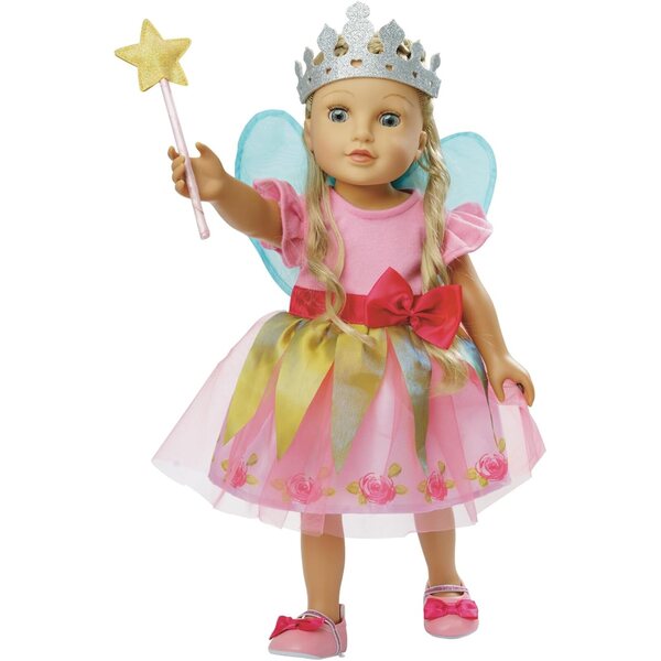Heless 430 Prinzessin Lillifee Zubehörset für Puppen 35-45 cm, 3-teilig