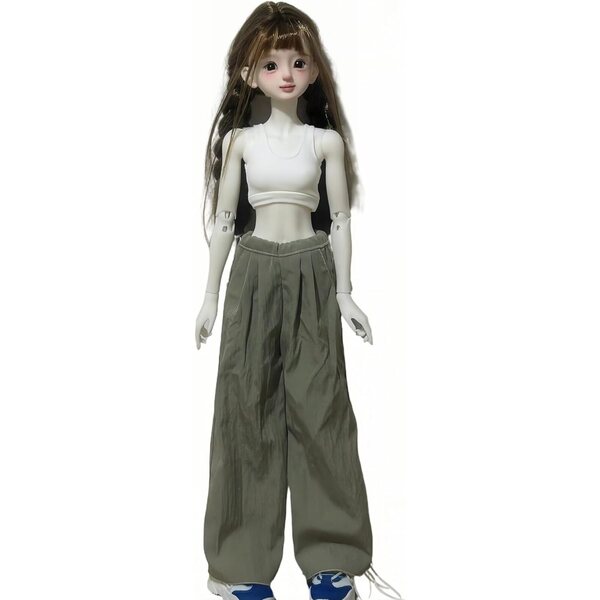 1/4 BJD SD 18 Zoll Puppenkleidungsset - handgefertigtes modisches Oberteil und Hose