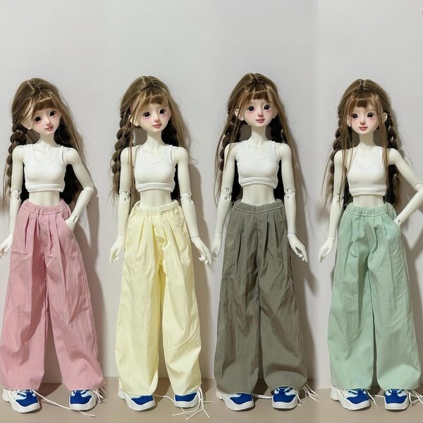 1/4 BJD SD 18 Zoll Puppenkleidungsset - handgefertigtes modisches Oberteil und Hose