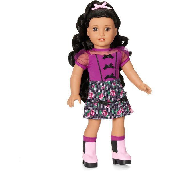 American Girl Truly Me Outfit fiocco e fiori per bambole 45,7 cm dai 6 anni