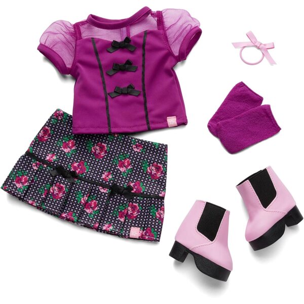 American Girl Truly Me Outfit fiocco e fiori per bambole 45,7 cm dai 6 anni