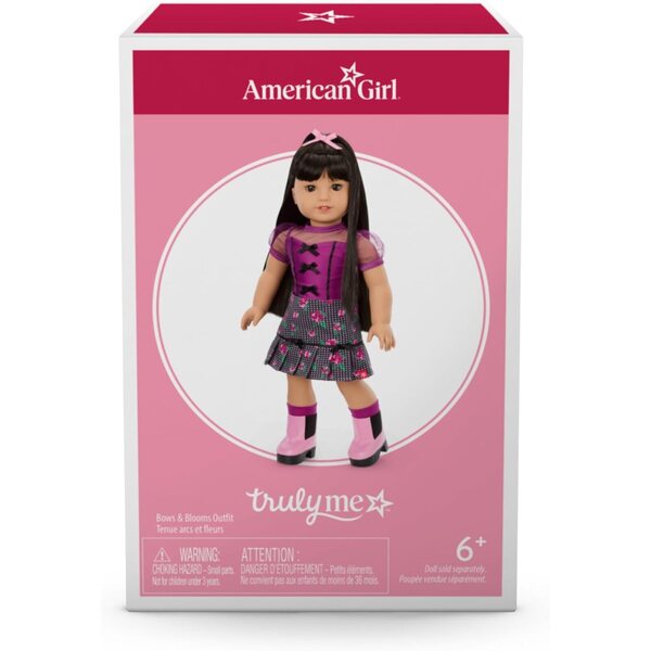 American Girl Truly Me Outfit fiocco e fiori per bambole 45,7 cm dai 6 anni