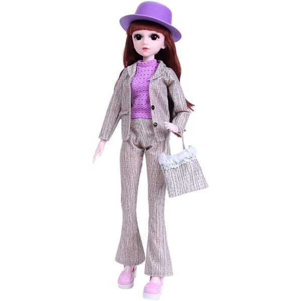 Abito casual con cappello per bambole BJD 60 cm - Accessori di qualità Amlhy