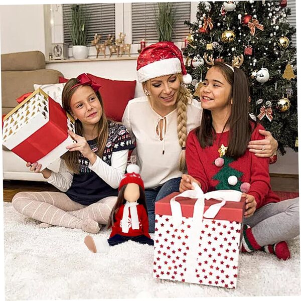 Abbigliamento invernale per bambole 18 pollici SunaOmni Natale completo con accessori