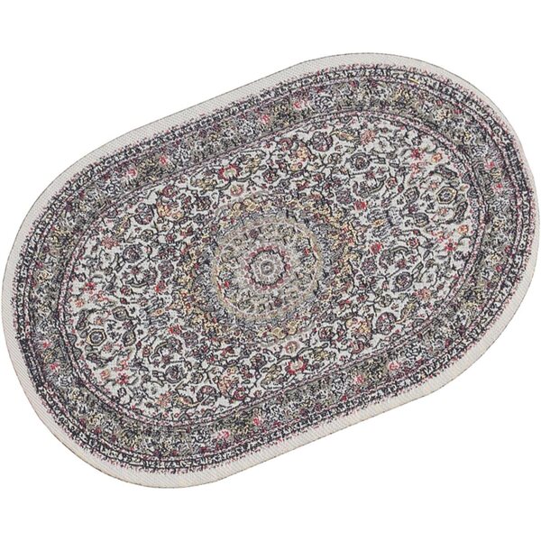 Tappeto Miniatura Floreale 15cm per Casa delle Bambole - Decorazione Colorata e Resistente