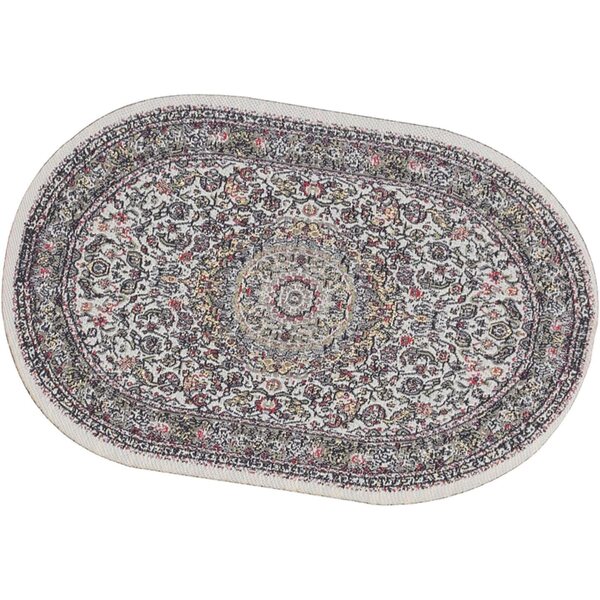 Tappeto Miniatura Floreale 15cm per Casa delle Bambole - Decorazione Colorata e Resistente