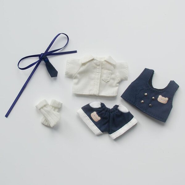 AMITD Schuluniform-Set für 1/12 OB11 Molly GSC Puppen, Kleidungszubehör