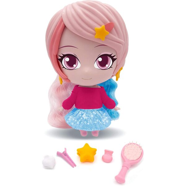 Splash Toys Fancy Emma – Kämmpuppe mit magischen Haaren und Accessoires