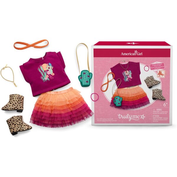 American Girl Fun im Southwest-Reiseoutfit für 18-Zoll-Puppen