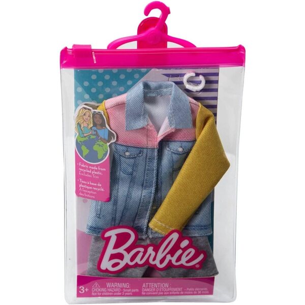 Barbie Fashion Pack Ken: giacca jeans, shorts e orologio sportivo per bambole