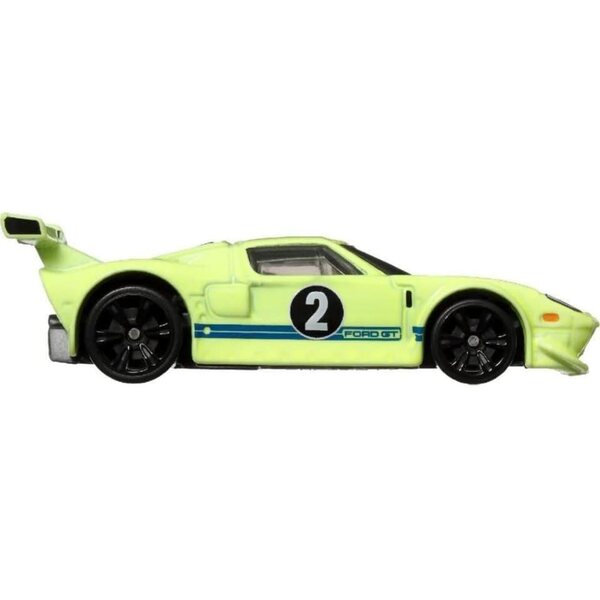 Hot Wheels Neon Racers Ford GT HLH72-HRW77 Metallauto im Maßstab 1:64