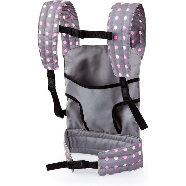 Bamboletrage EasyCarry Bayer Design grigia con motivi fata per pupazzi fino 46 cm