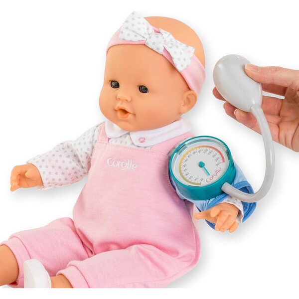 Corolle Kit Dottore con 8 Accessori per Bambole 30 cm, Gioco Educativo 18+ Mesi