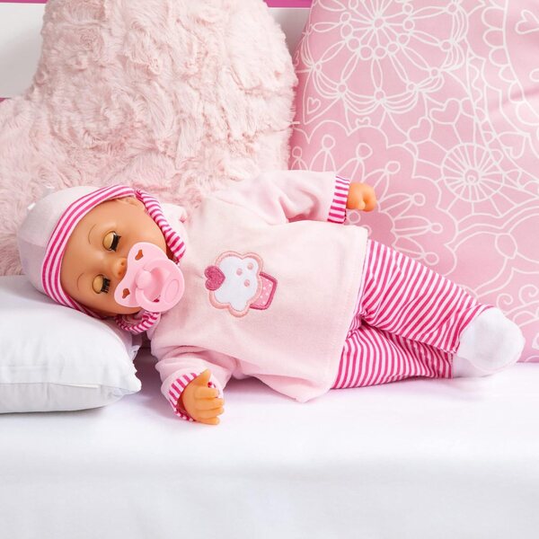 Komplettset Bayer Design 9 in 1 mit sprechender Babypuppe 38 cm und Zubehör