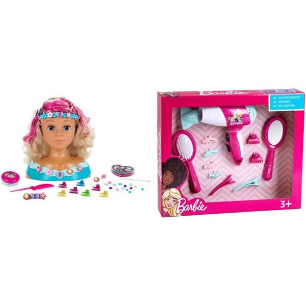 Set da parrucchiere Theo Klein Princess Coralie Mariella e Barbie: styling, trucco e accessori per bambini