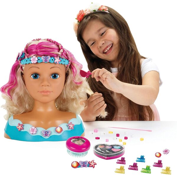 Set da parrucchiere Theo Klein Princess Coralie Mariella e Barbie: styling, trucco e accessori per bambini