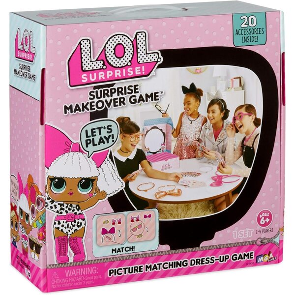 L.O.L. Überraschungs-Makeover-Spiel: Passendes Spiel und exklusives Zubehör