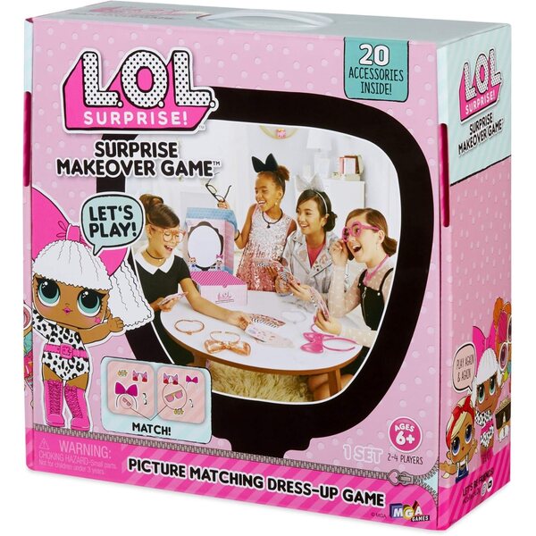 L.O.L. Überraschungs-Makeover-Spiel: Passendes Spiel und exklusives Zubehör