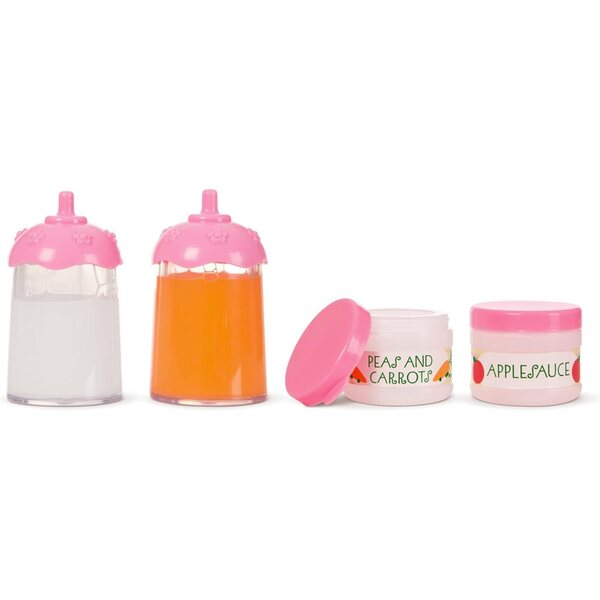 8-teiliges Puppennahrungsset von Melissa & Doug mit Zubehör zum Füttern