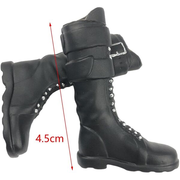 1:6 Miniatur-Langstiefel für 30-cm-Puppen und Modelle – realistisch und detailliert