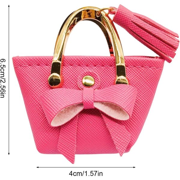 Mini Borsa in Stoffa per Bambole 1/6 - Accessorio Moda per Collezionisti e Bambine
