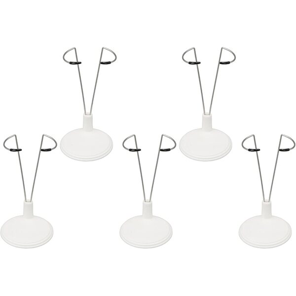 Set 5 Supporti Regolabili per Bambole da 15,2 a 20,3 cm in Metallo Classico