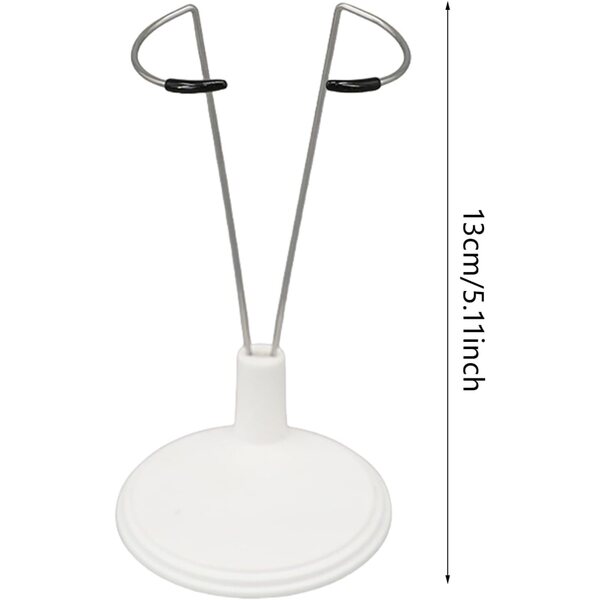 Set 5 Supporti Regolabili per Bambole da 15,2 a 20,3 cm in Metallo Classico