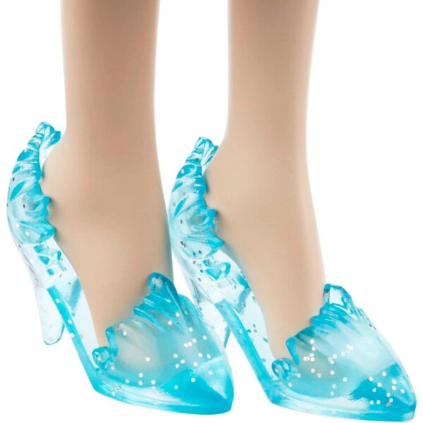 Mattel Disney Elsa Puppe Die Eiskönigin con Capelli Biondi e Scarpe Estraibili