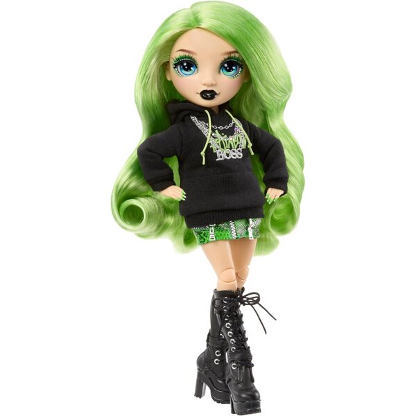 Rainbow High Style Icons Jade bambola da 28 cm con 13 punti di articolazione e outfit extra