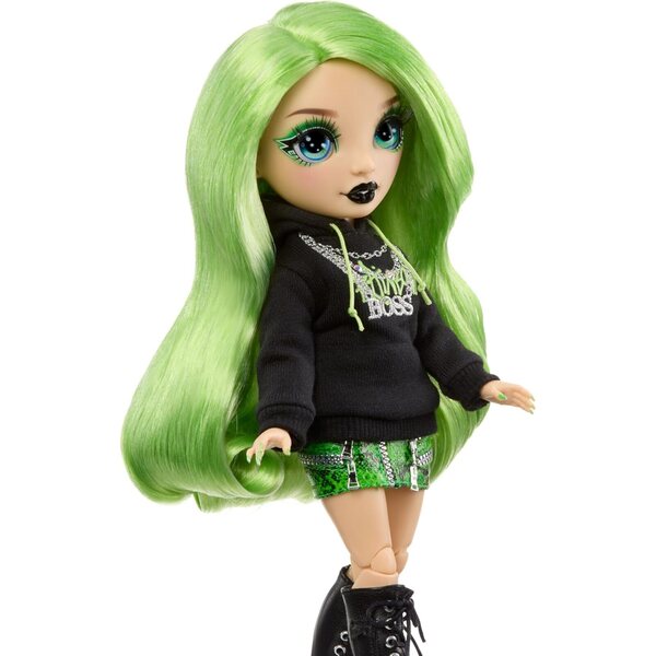 Rainbow High Style Icons Jade bambola da 28 cm con 13 punti di articolazione e outfit extra