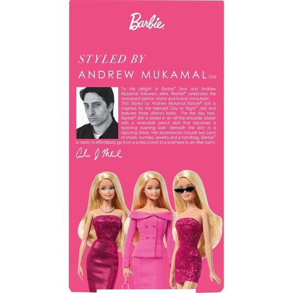 Barbie Signature Styled von Andrew Mukamal mit 3 Alltags-Looks und Accessoires