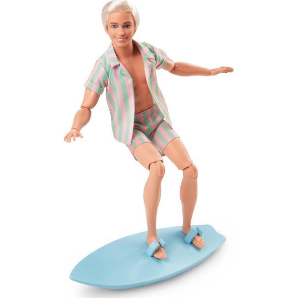 Ken Barbie Der Film mit Surfbrett und Casual-Look – Kinder ab 3 Jahren