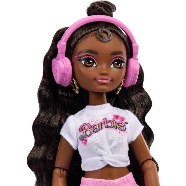 Barbie Dream Besties Brooklyn mit Rollen und Musikzubehör, Pupa Mossa 9tlg