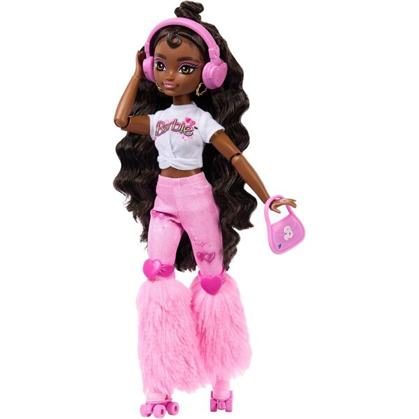 Barbie Dream Besties Brooklyn mit Rollen und Musikzubehör, Pupa Mossa 9tlg